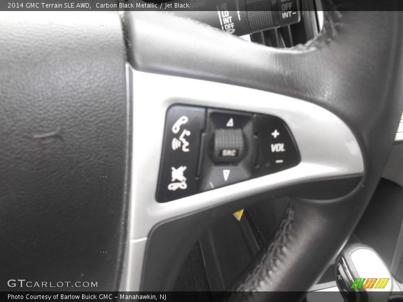 Carbon Black Metallic / Jet Black 2014 GMC Terrain SLE AWD