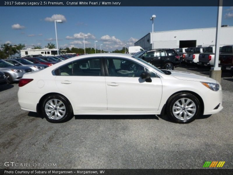 Crystal White Pearl / Warm Ivory 2017 Subaru Legacy 2.5i Premium