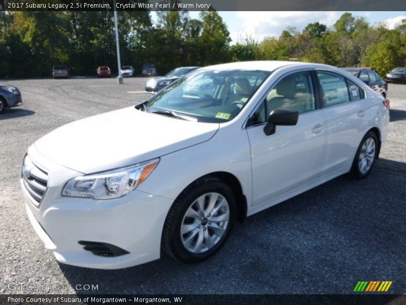 Crystal White Pearl / Warm Ivory 2017 Subaru Legacy 2.5i Premium
