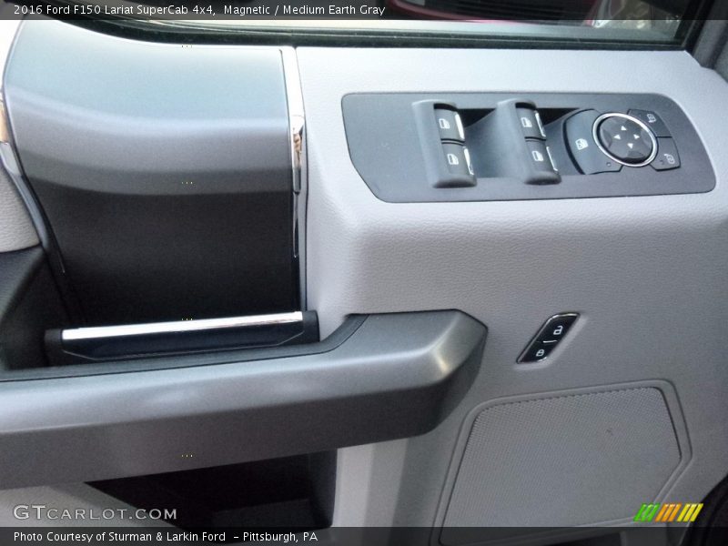 Magnetic / Medium Earth Gray 2016 Ford F150 Lariat SuperCab 4x4