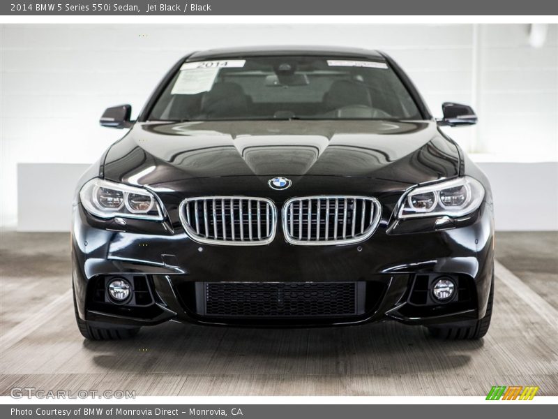 Jet Black / Black 2014 BMW 5 Series 550i Sedan