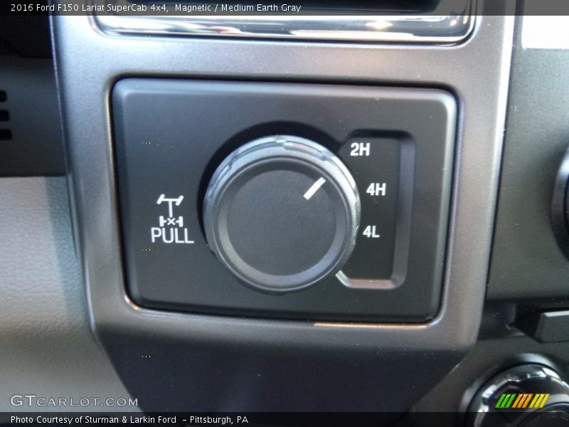 Magnetic / Medium Earth Gray 2016 Ford F150 Lariat SuperCab 4x4