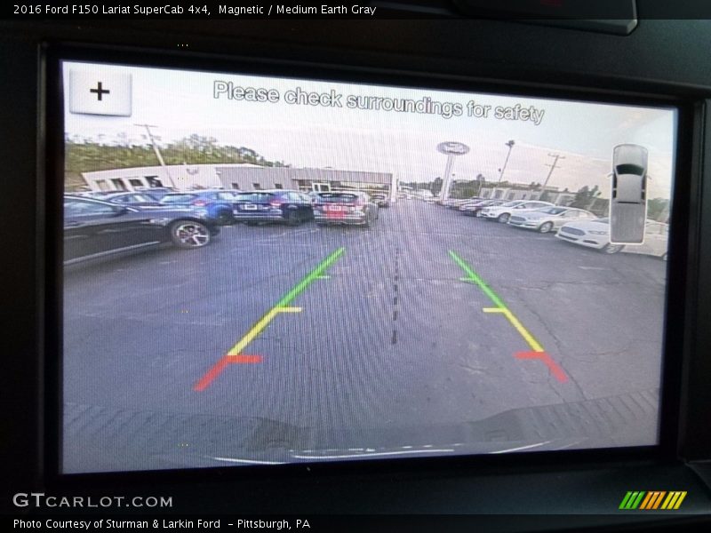 Magnetic / Medium Earth Gray 2016 Ford F150 Lariat SuperCab 4x4