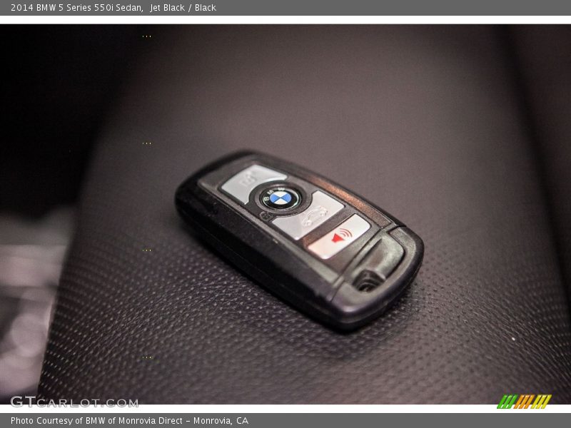 Jet Black / Black 2014 BMW 5 Series 550i Sedan