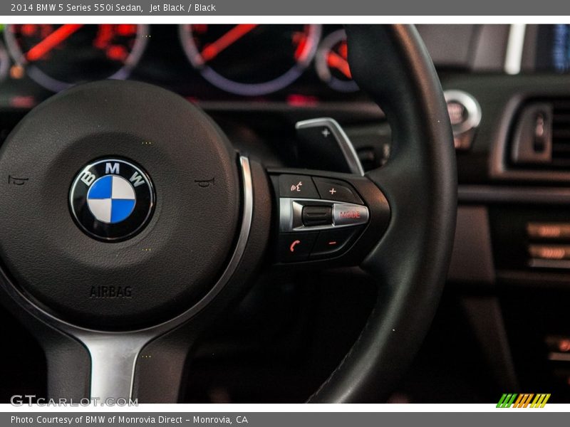 Controls of 2014 5 Series 550i Sedan