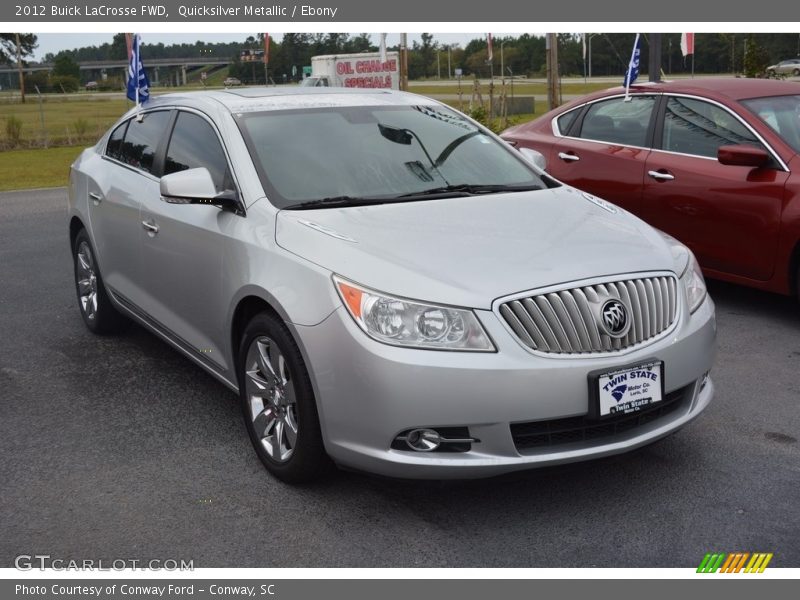 Quicksilver Metallic / Ebony 2012 Buick LaCrosse FWD