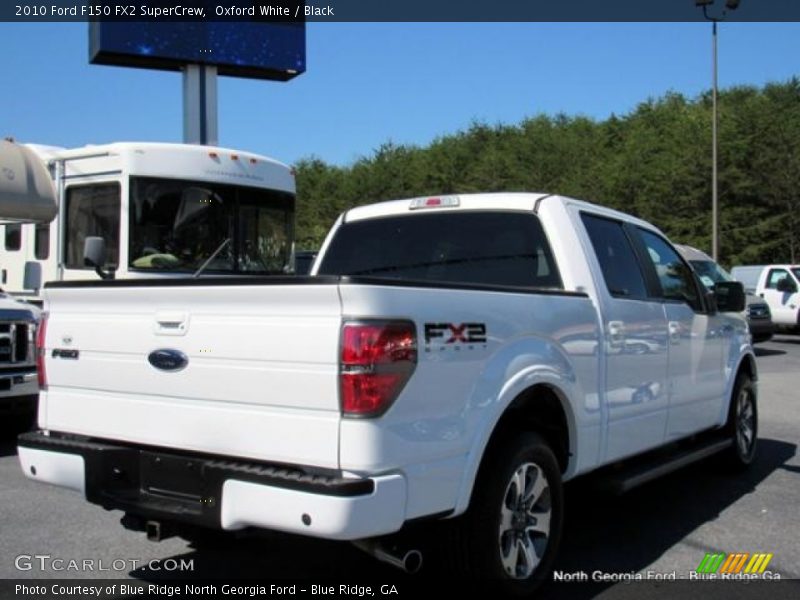 Oxford White / Black 2010 Ford F150 FX2 SuperCrew