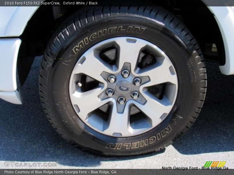 Oxford White / Black 2010 Ford F150 FX2 SuperCrew