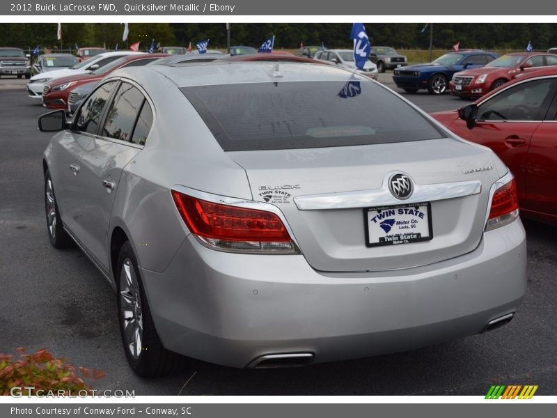 Quicksilver Metallic / Ebony 2012 Buick LaCrosse FWD