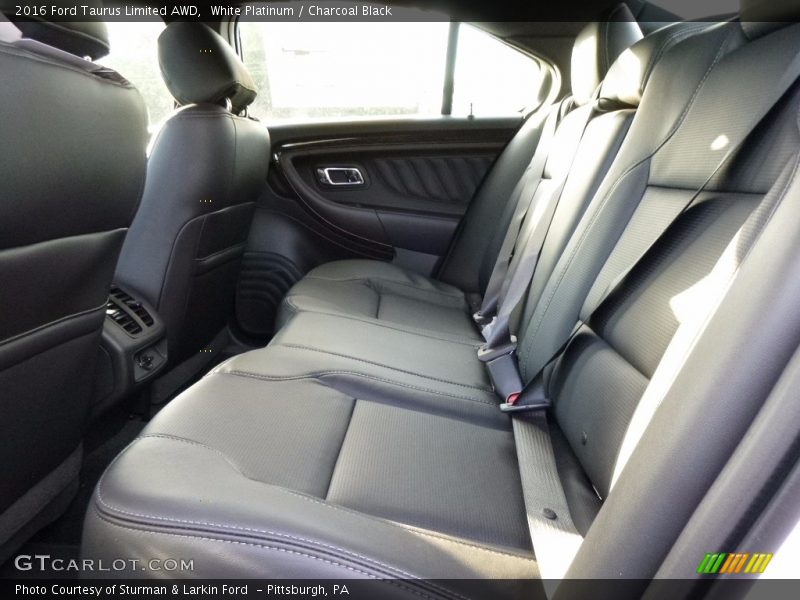 Rear Seat of 2016 Taurus Limited AWD