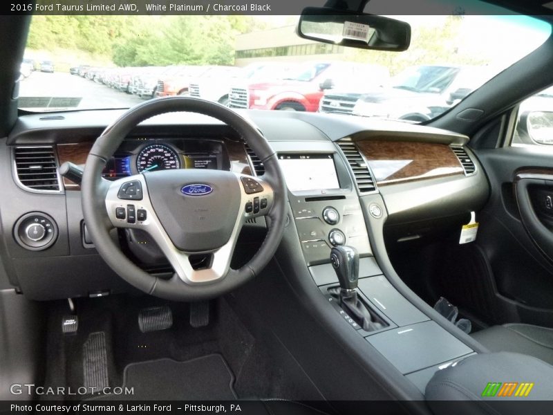  2016 Taurus Limited AWD Charcoal Black Interior
