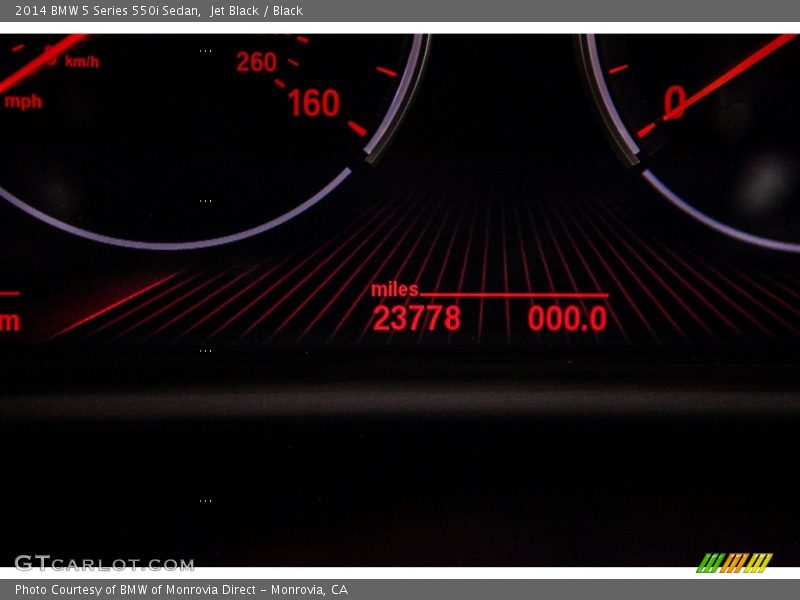 Jet Black / Black 2014 BMW 5 Series 550i Sedan