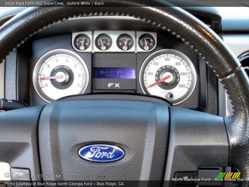 Oxford White / Black 2010 Ford F150 FX2 SuperCrew