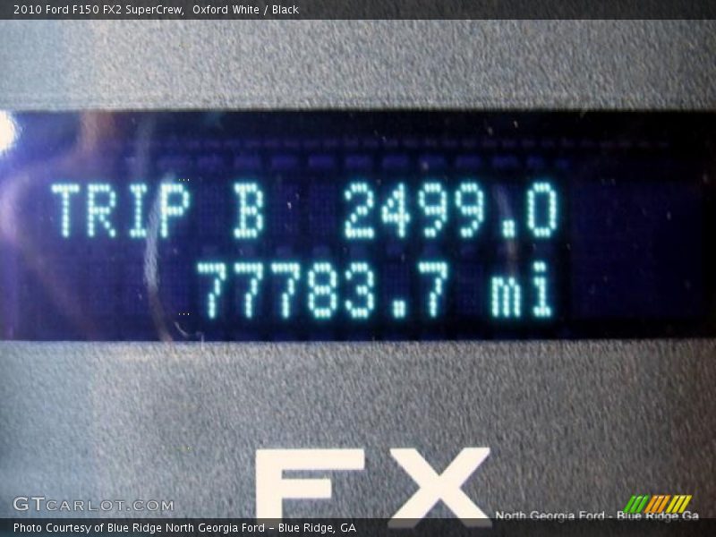 Oxford White / Black 2010 Ford F150 FX2 SuperCrew