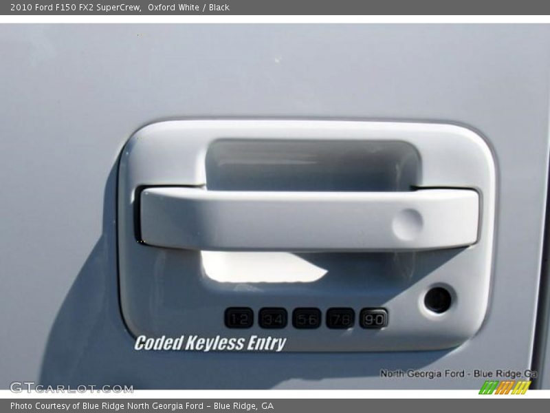 Oxford White / Black 2010 Ford F150 FX2 SuperCrew