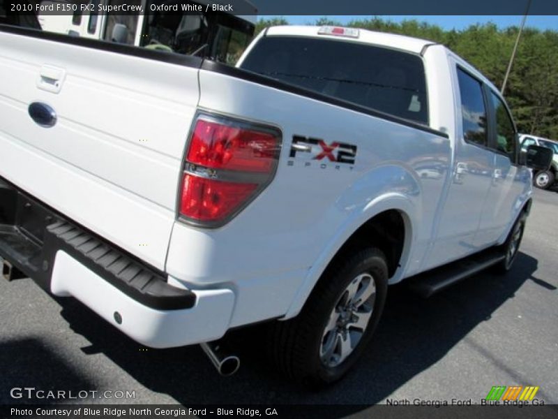 Oxford White / Black 2010 Ford F150 FX2 SuperCrew