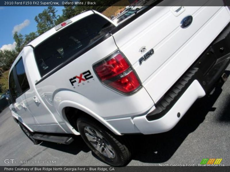 Oxford White / Black 2010 Ford F150 FX2 SuperCrew