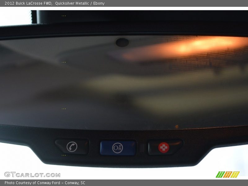 Quicksilver Metallic / Ebony 2012 Buick LaCrosse FWD