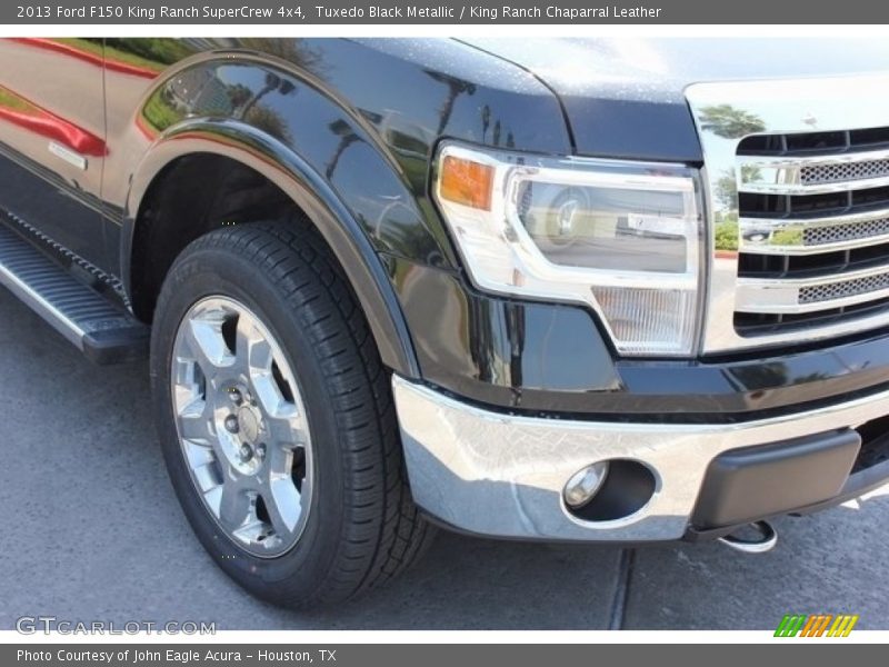 Tuxedo Black Metallic / King Ranch Chaparral Leather 2013 Ford F150 King Ranch SuperCrew 4x4