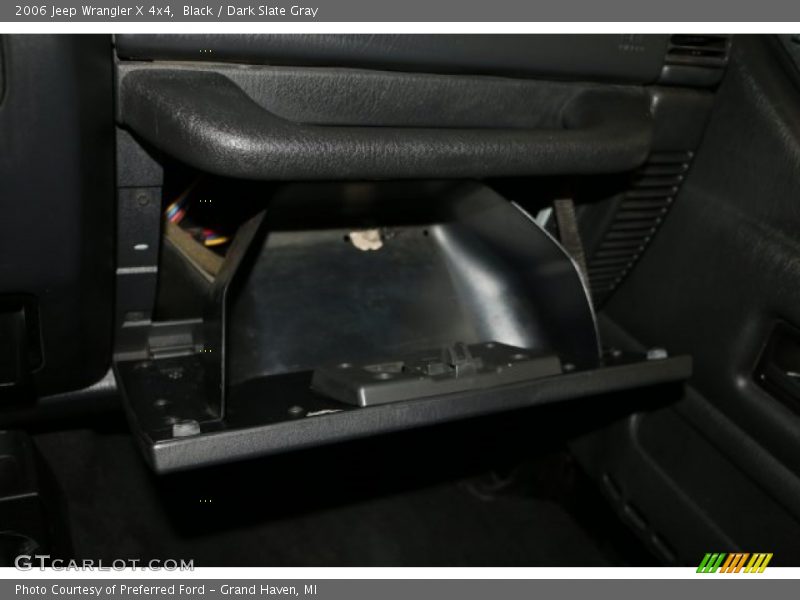 Black / Dark Slate Gray 2006 Jeep Wrangler X 4x4
