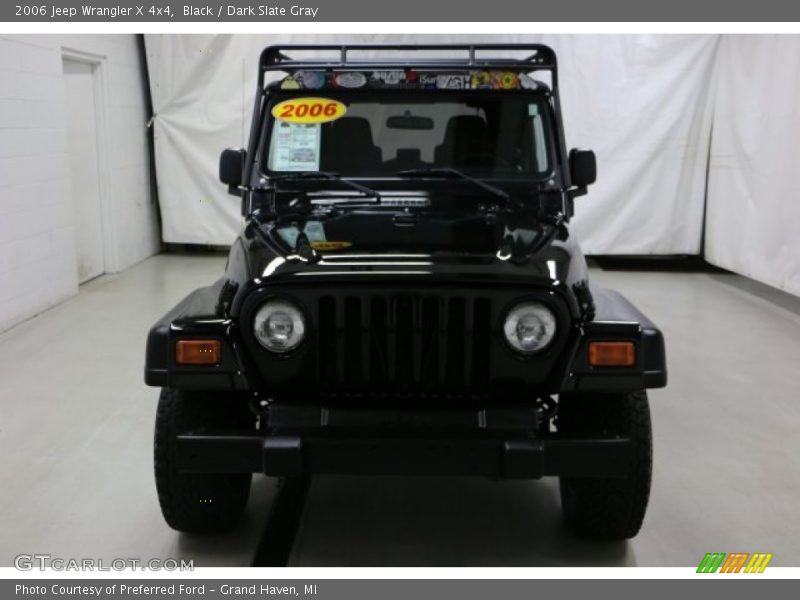 Black / Dark Slate Gray 2006 Jeep Wrangler X 4x4