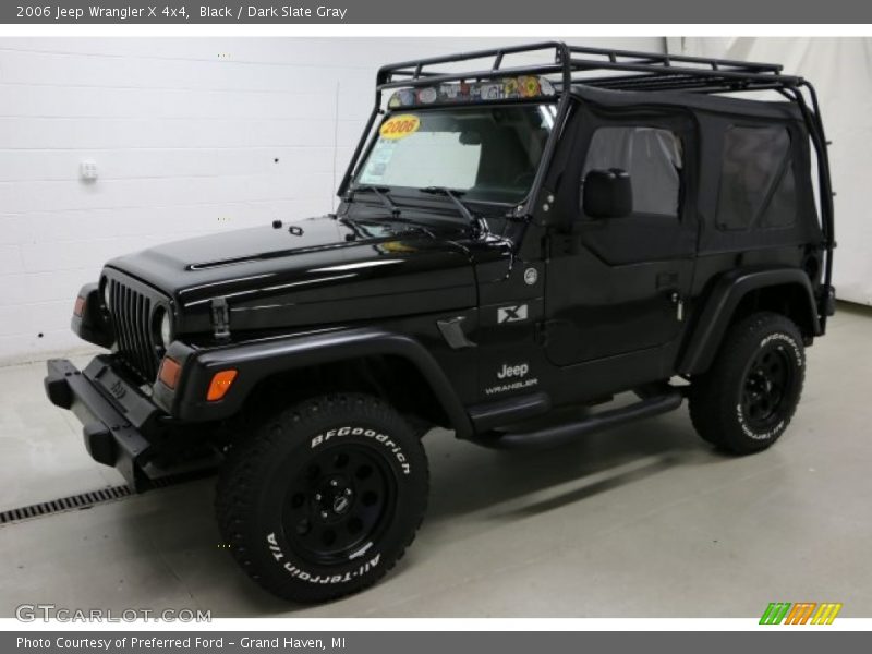 Black / Dark Slate Gray 2006 Jeep Wrangler X 4x4