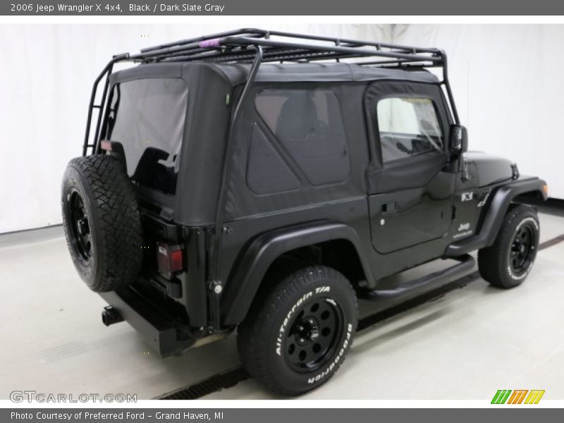 Black / Dark Slate Gray 2006 Jeep Wrangler X 4x4