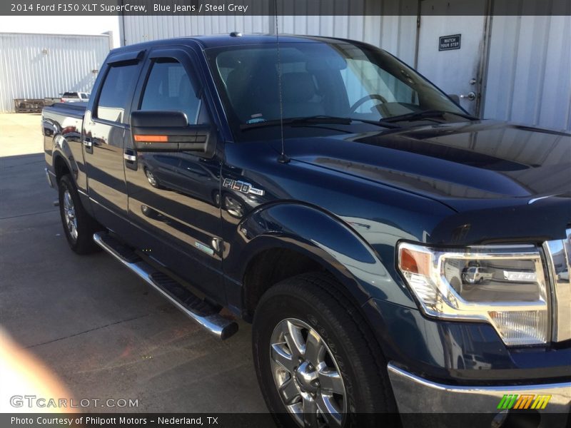 Blue Jeans / Steel Grey 2014 Ford F150 XLT SuperCrew