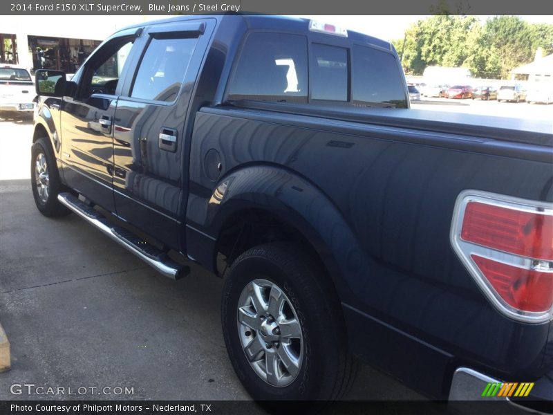 Blue Jeans / Steel Grey 2014 Ford F150 XLT SuperCrew