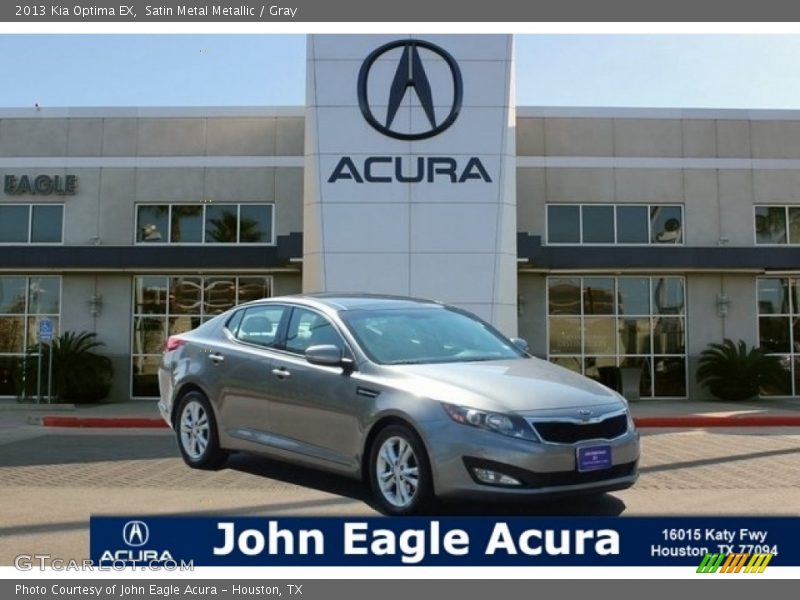 Satin Metal Metallic / Gray 2013 Kia Optima EX