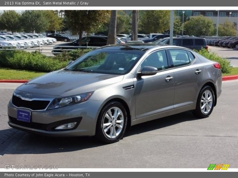 Satin Metal Metallic / Gray 2013 Kia Optima EX