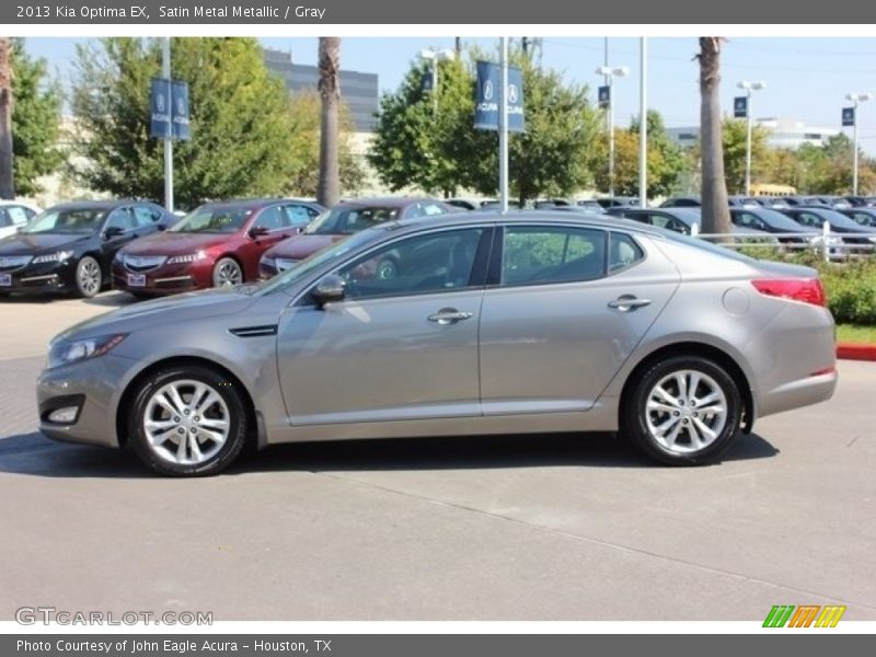 Satin Metal Metallic / Gray 2013 Kia Optima EX