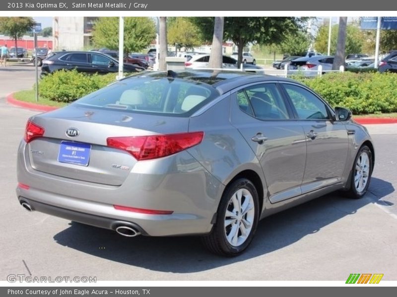 Satin Metal Metallic / Gray 2013 Kia Optima EX