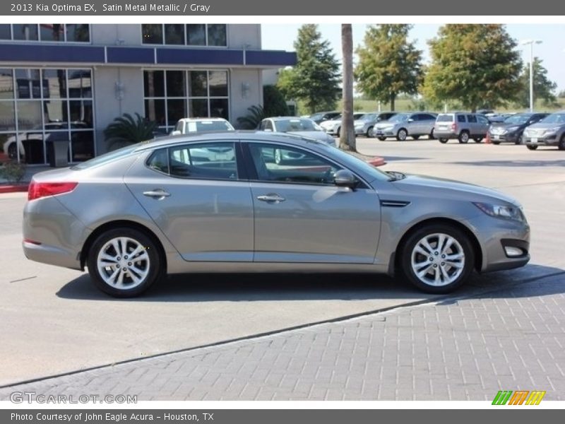 Satin Metal Metallic / Gray 2013 Kia Optima EX