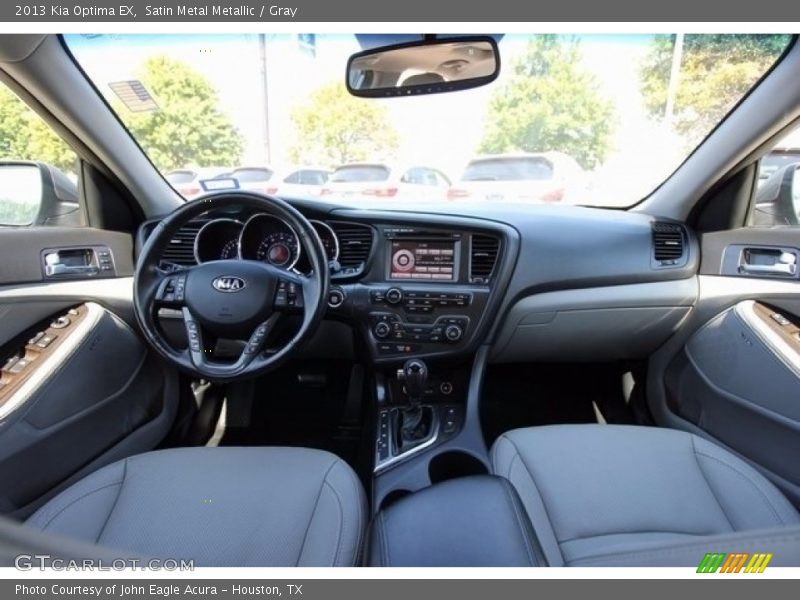 Satin Metal Metallic / Gray 2013 Kia Optima EX