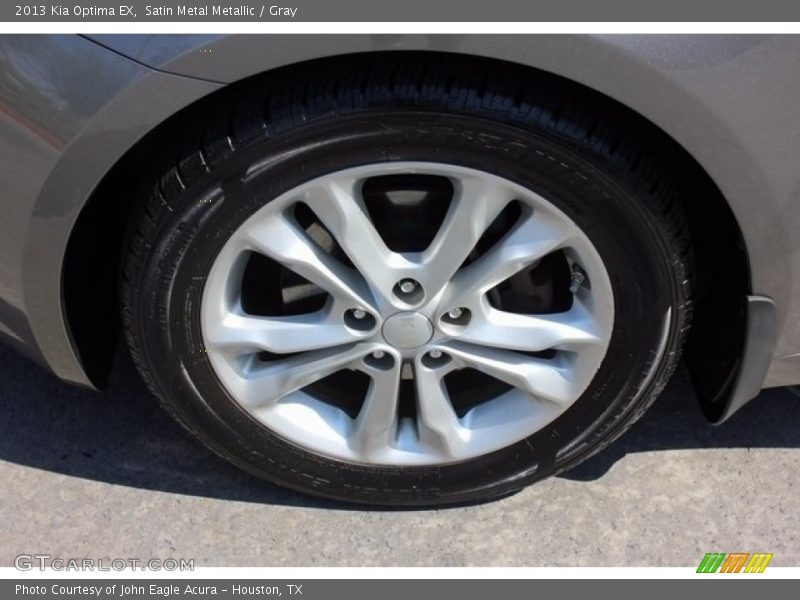 Satin Metal Metallic / Gray 2013 Kia Optima EX