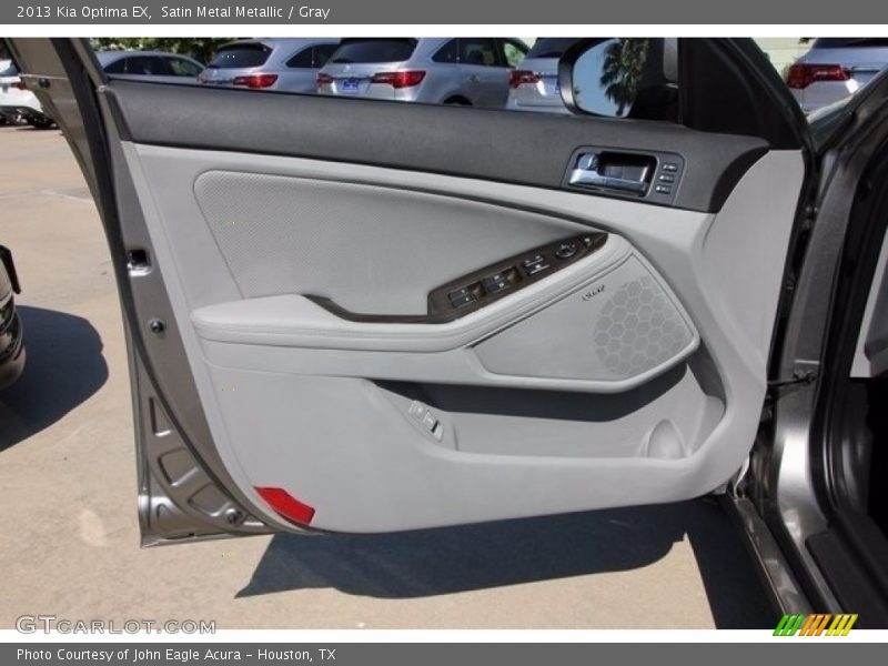 Satin Metal Metallic / Gray 2013 Kia Optima EX