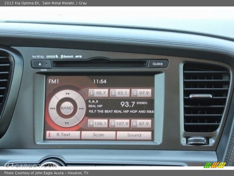 Satin Metal Metallic / Gray 2013 Kia Optima EX
