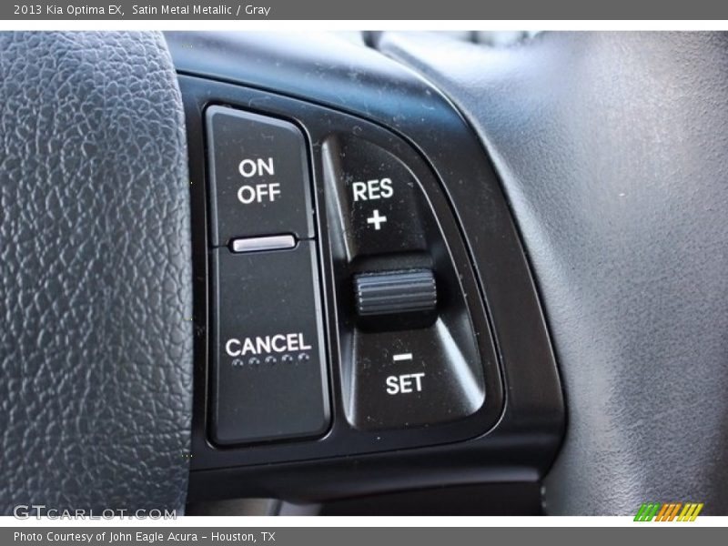 Satin Metal Metallic / Gray 2013 Kia Optima EX