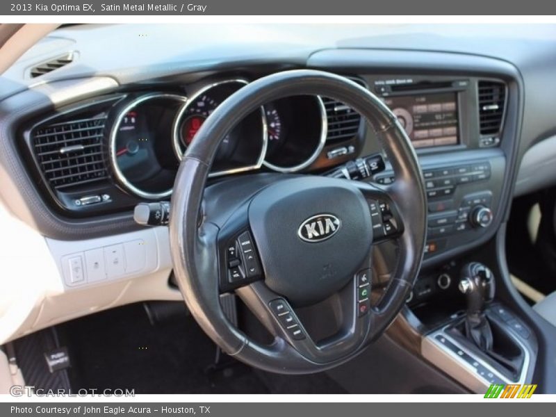 Satin Metal Metallic / Gray 2013 Kia Optima EX