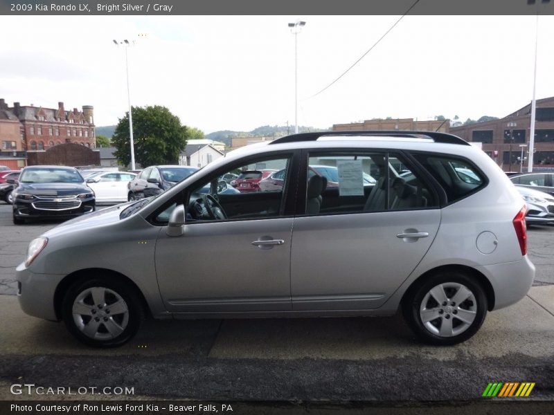 Bright Silver / Gray 2009 Kia Rondo LX