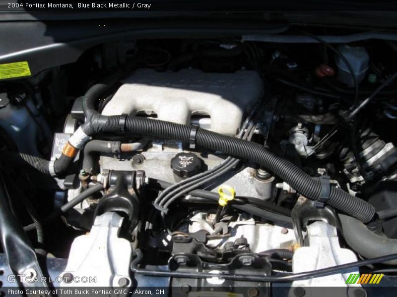 Blue Black Metallic / Gray 2004 Pontiac Montana