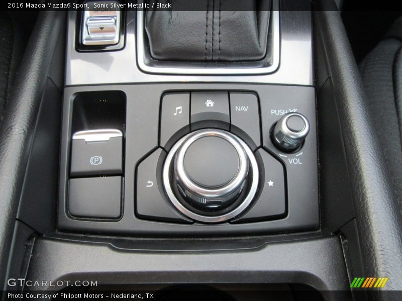 Sonic Silver Metallic / Black 2016 Mazda Mazda6 Sport