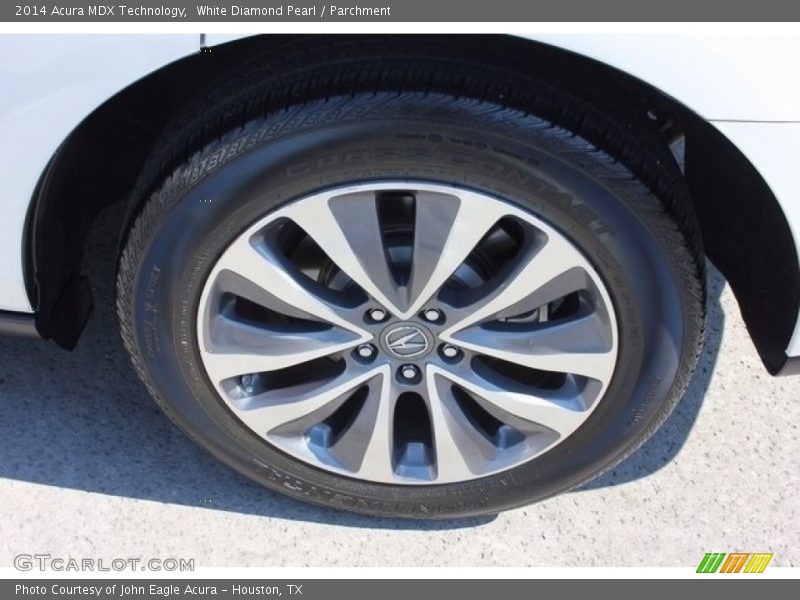 White Diamond Pearl / Parchment 2014 Acura MDX Technology