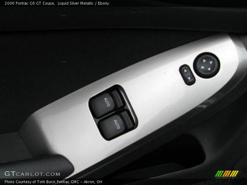 Liquid Silver Metallic / Ebony 2006 Pontiac G6 GT Coupe