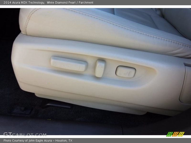 White Diamond Pearl / Parchment 2014 Acura MDX Technology