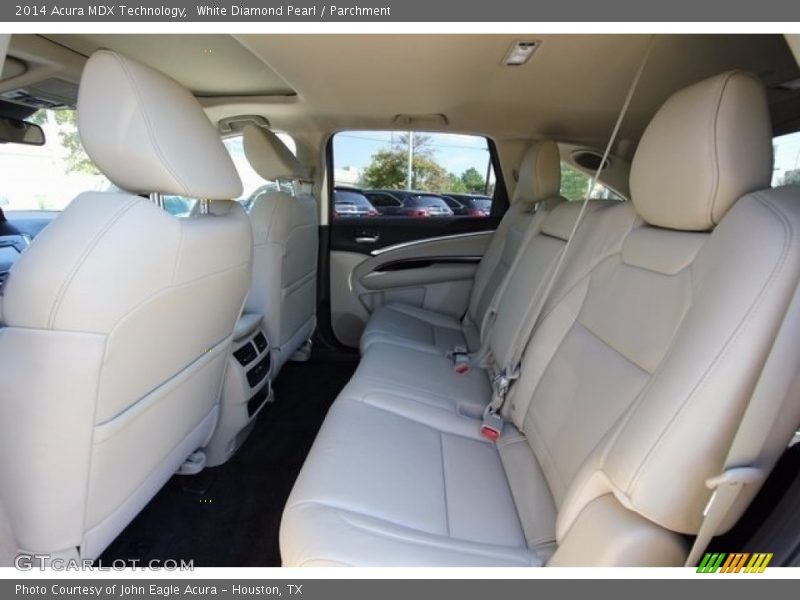 White Diamond Pearl / Parchment 2014 Acura MDX Technology