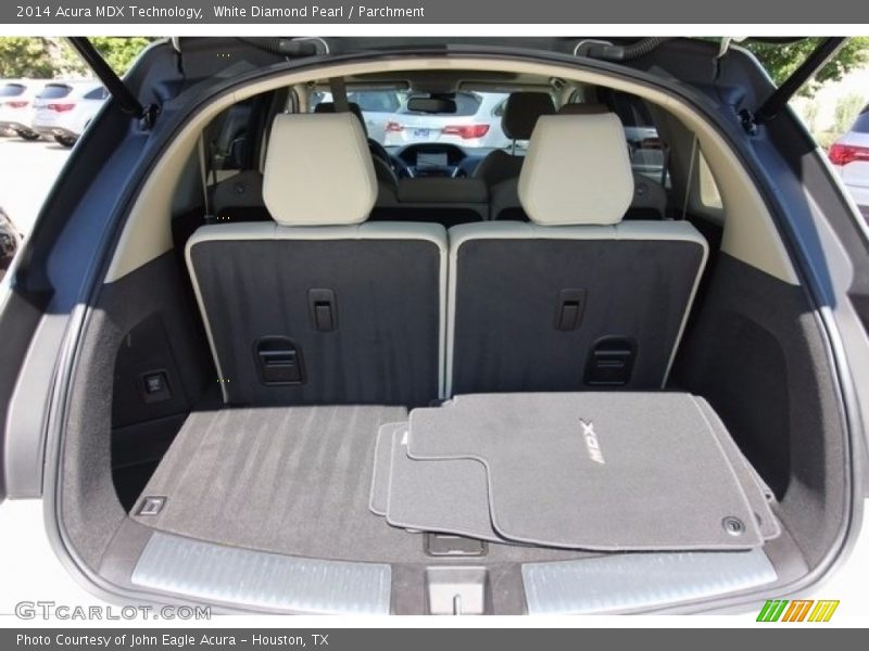 White Diamond Pearl / Parchment 2014 Acura MDX Technology