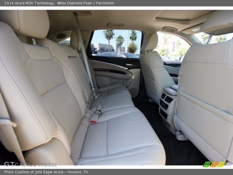 White Diamond Pearl / Parchment 2014 Acura MDX Technology
