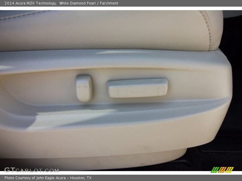 White Diamond Pearl / Parchment 2014 Acura MDX Technology